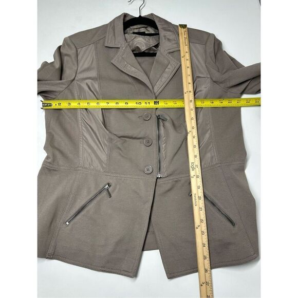 Bonita Women’s Blazer 3 Buttons Size 46 EU/ XL US Cacao Stretch Elements - Picture 11 of 16